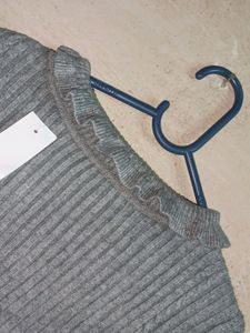 Sweater Ribbed Grey