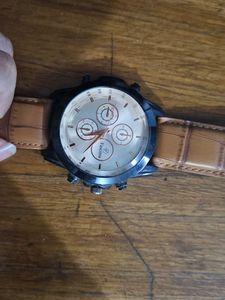 Fascino Men&#39;s Watch Brown Leather