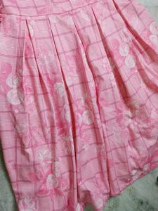 PINK WOMEN GOWN FOR PARTY