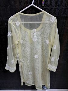 Cute Chickinkari Kurta