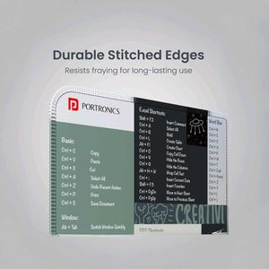 Portronics Mouse Pad With Shortcuts Keys