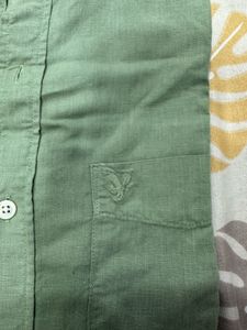 American Eagle Olive Shirt