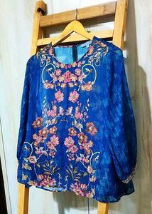 Floral Print Top Size-42-44