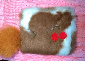 Brown Furry Wallet🧋✨