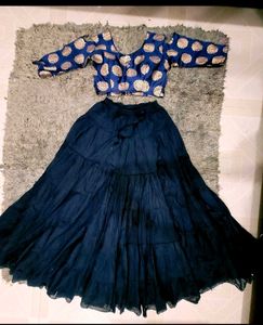 ethnic skart & top set