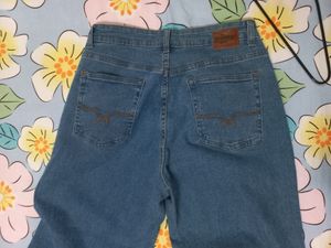 Roadster Blue Wide Leg Jeans