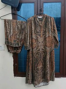 Biba Paisley Kurta Set