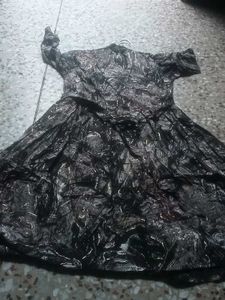 Elegant Vintage Black Dress