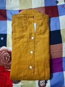 Casual cottage Shirt orange shade