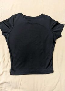 Black Fitted T-Shirt