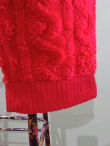 Red Fuzzy Lounge Pants