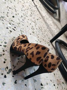 cheetah print pencil heels