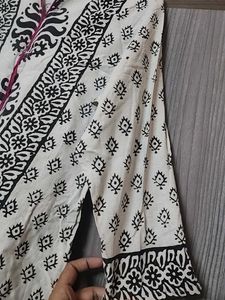 A Line Cotton Kurta