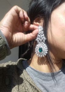 Stone earrings