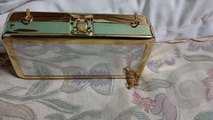 Gold &amp; Mosaic Clutch