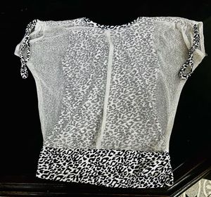 Cute Cat Print  Top