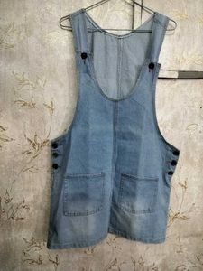 Denim Tunic Style Dungaree