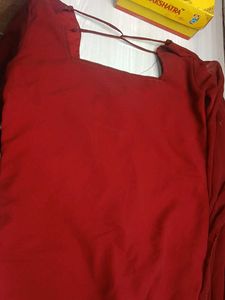 Red Party Wear Trending Dress