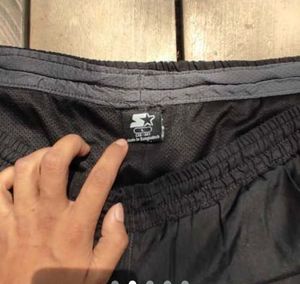 Starter Black Cropped Track Pants