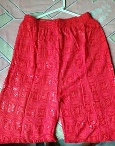 Chikankari Plazzo