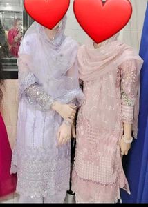 Lavender Embellished Suit