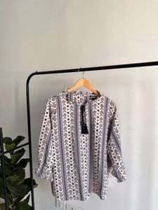 Printed Chiffon Top