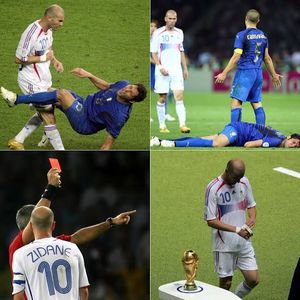 France 2006 zidane world cup final football jersey