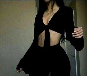 Asymmetrical Flounce Sleeve &amp; Wrap Top