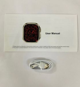 4G Smartwatch S8 Ultra (black And Red Strap)