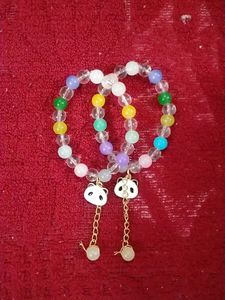 Cute Panda Charm Bracelets(2)