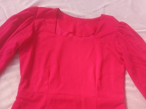 Hot Pink Magenta Dress