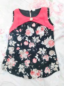 Floral Sleeveless Top