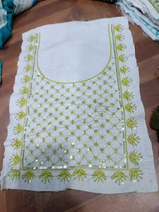 11 Pieces Combo Of Neck Embroidered Patches Rayon