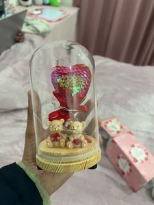 Teddy Bear Dome Light Decor