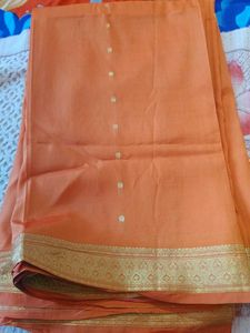 BANARASI SILK SAREE WITH BLOUSE