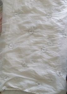 white kurti with dupatta