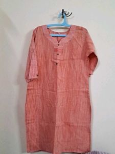 Peach Kurthi