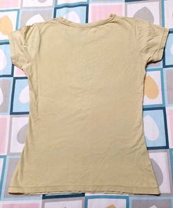 lime green Graphic Print Women&#39;s T-Shirt