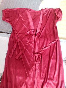 Night Wear - 3 Piece - Maroon