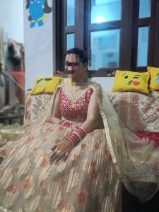 One Time Used Lehnga ...