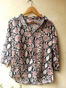 Imported Snakeskin Print Top (Women)