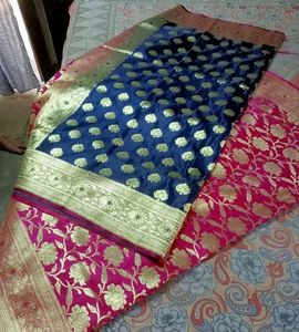 Kathan Banarasi Silk Saree Pure