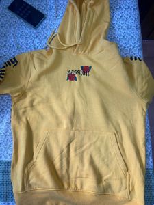 H&amp;M Yellow Graphic Hoodie