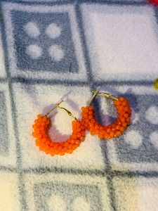 beautiful earing🧡🧡🧡