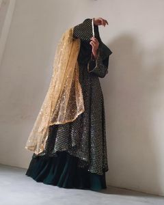 Anarkali With Lehenga