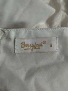 White Mini Dress Size S
