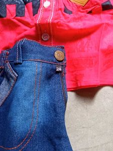 Kids Shirt And Jeans