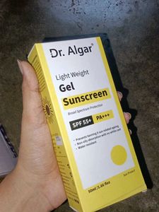 Dr. Algar Gel Sunscreen