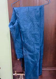 Silk Sherwani Style Kurta Set