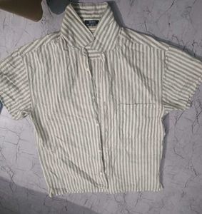 Striped Bershka Shirt